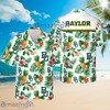Pineapple Tropical Flower Combo Baylor Bears Hawaiian Shirt and Shorts 