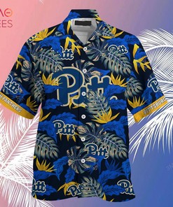 Pittsburgh Panthers Hawaiian Shirt And Shorts For Summer, Stress Blessed Obsessed Fans 