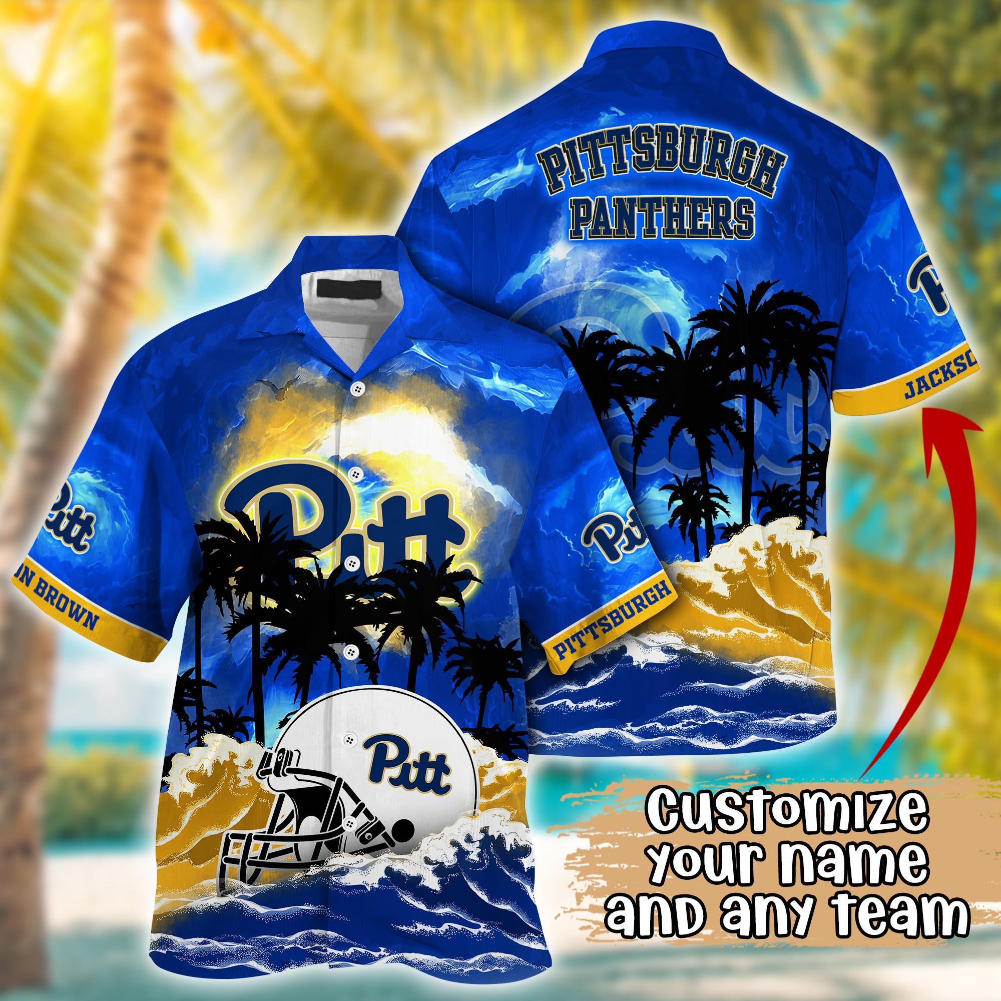 Pittsburgh Panthers NCAA Best Hawaiian Shirt Ever- Customize Any Team Any League