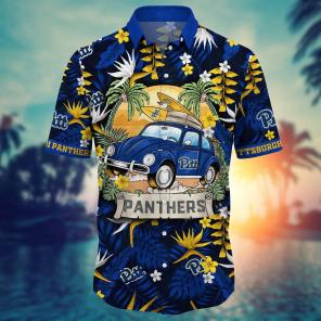 Pittsburgh Panthers NCAA Flower Hawaii Shirt For Fans Ver 1