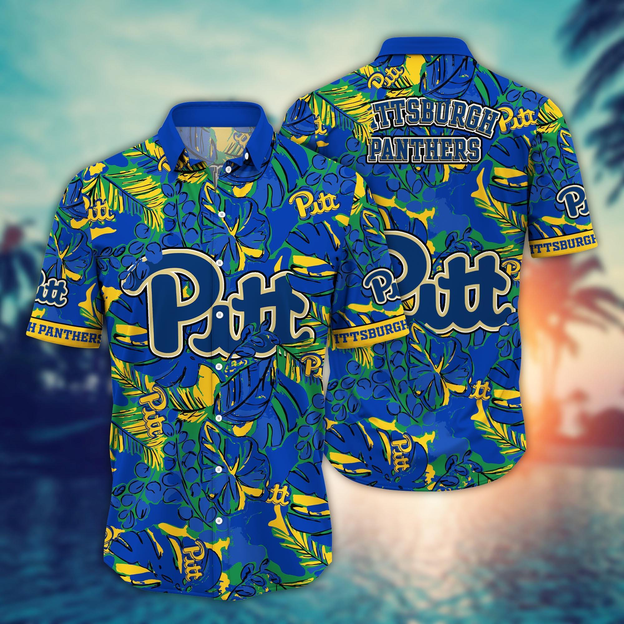 Pittsburgh Panthers NCAA Flower Hawaii Shirt For Fans Ver 14