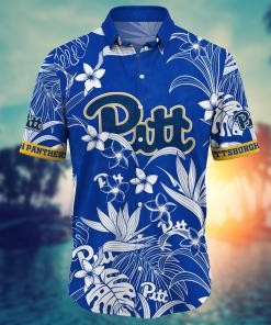 Pittsburgh Panthers NCAA Flower Hawaii Shirt For Fans Ver 15