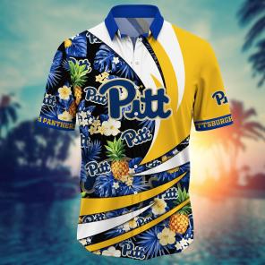 Pittsburgh Panthers NCAA Flower Hawaii Shirt For Fans Ver 17