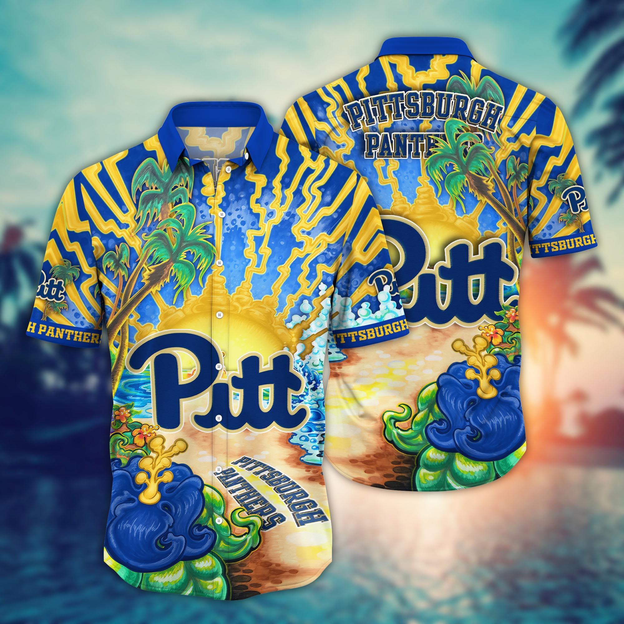 Pittsburgh Panthers NCAA Flower Hawaii Shirt For Fans Ver 19