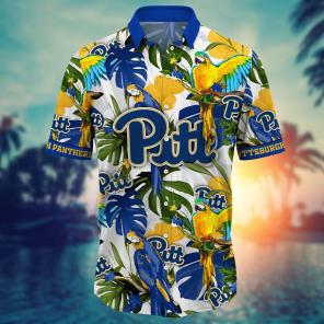 Pittsburgh Panthers NCAA Flower Hawaii Shirt For Fans Ver 2