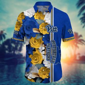 Pittsburgh Panthers NCAA Flower Hawaii Shirt For Fans Ver 24