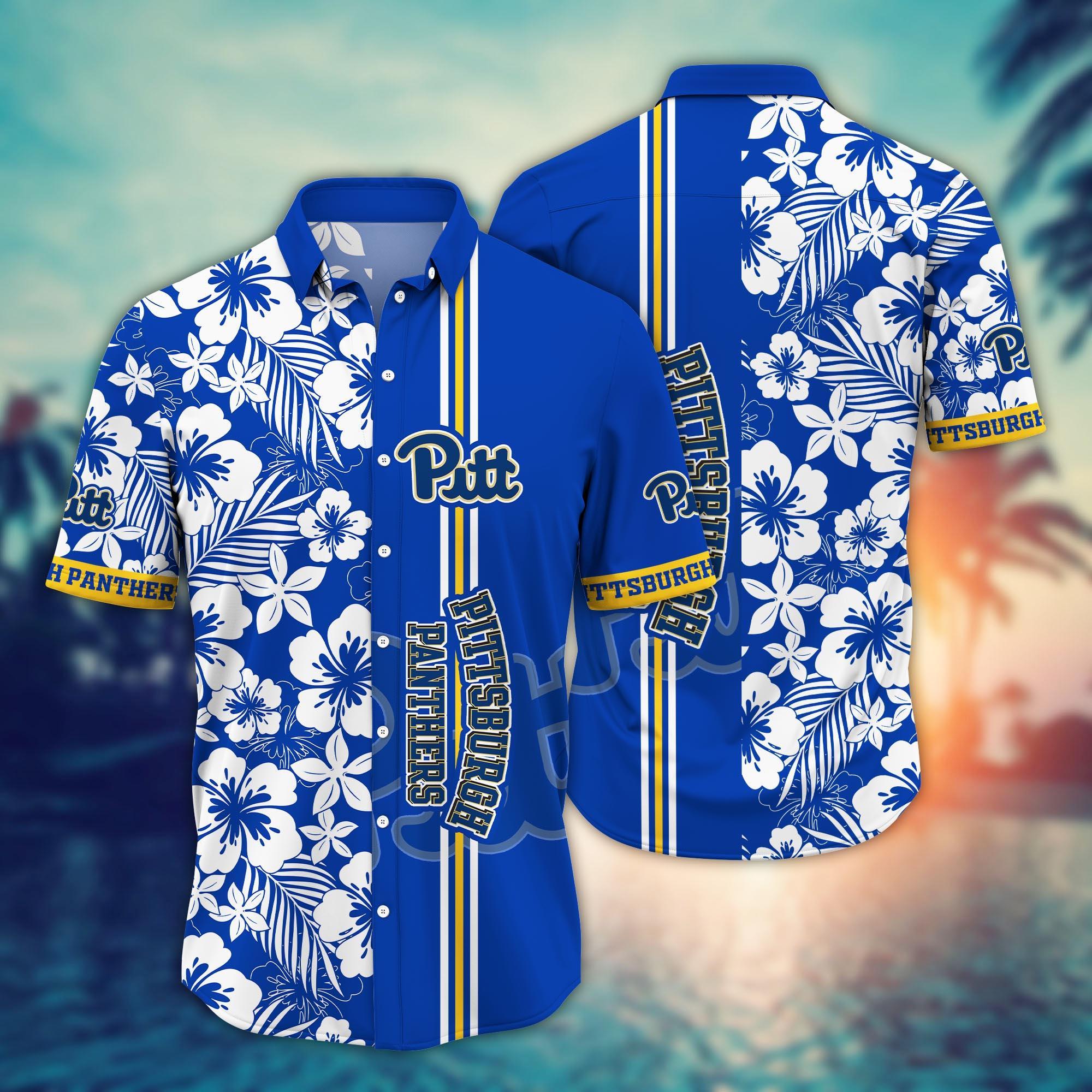 Pittsburgh Panthers NCAA Flower Hawaii Shirt For Fans Ver 25