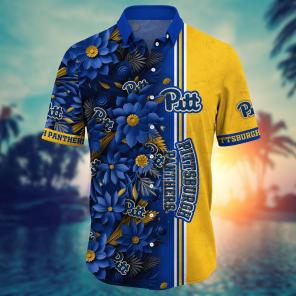 Pittsburgh Panthers NCAA Flower Hawaii Shirt For Fans Ver 3