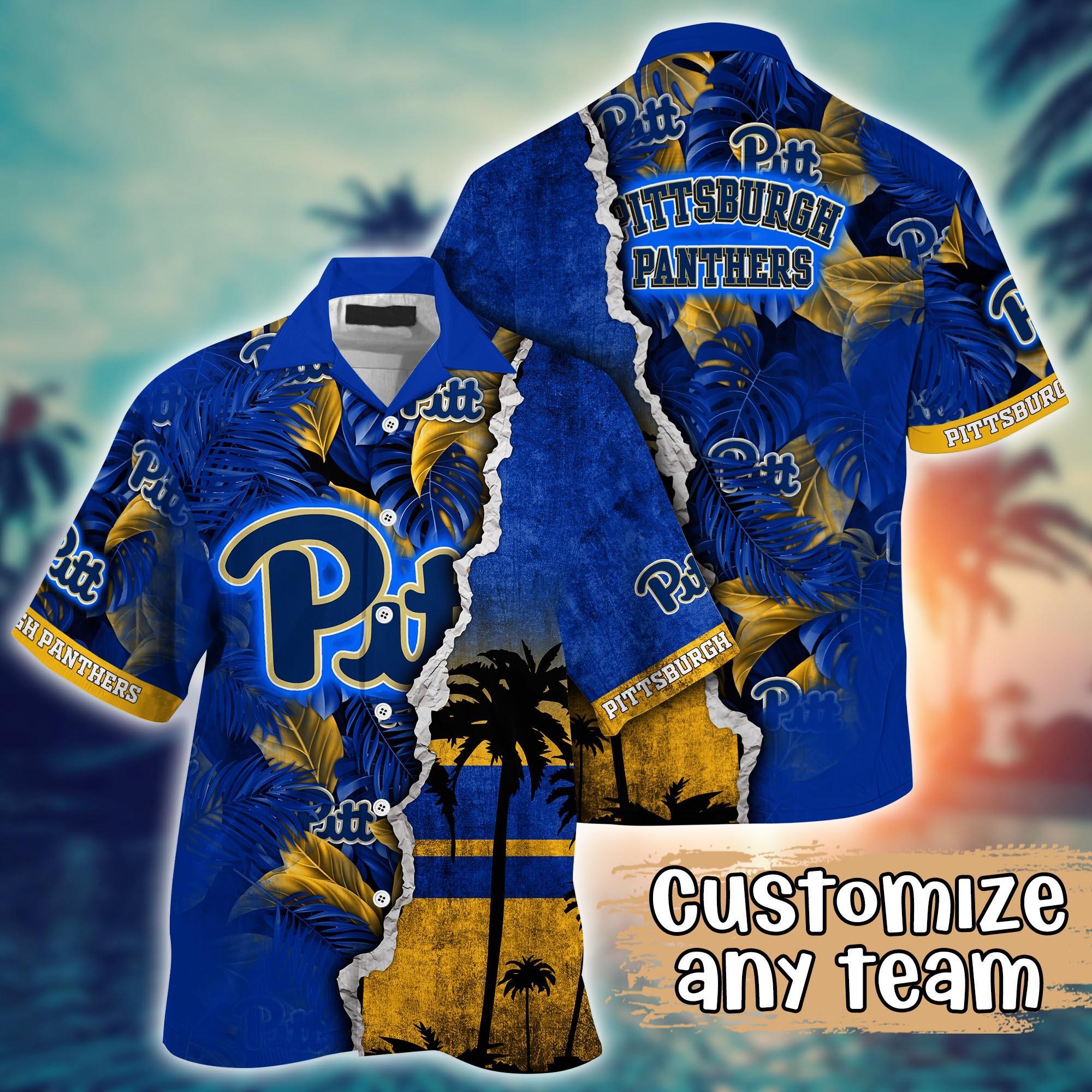 Pittsburgh Panthers NCAA Flower Hawaii Shirt For Fans Ver 33