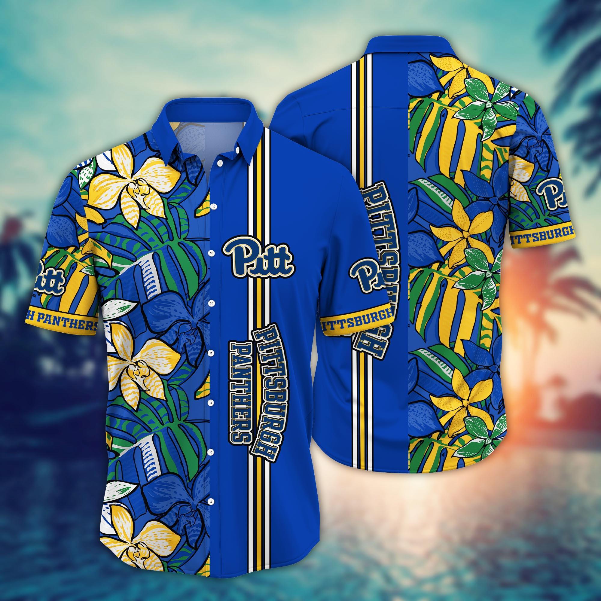 Pittsburgh Panthers NCAA Flower Hawaii Shirt For Fans Ver 34