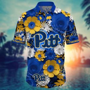 Pittsburgh Panthers NCAA Flower Hawaii Shirt For Fans Ver 35