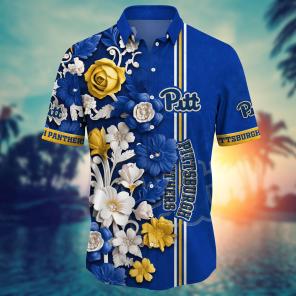 Pittsburgh Panthers NCAA Flower Hawaii Shirt For Fans Ver 36