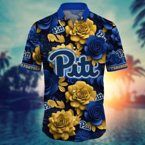 Pittsburgh Panthers NCAA Flower Hawaii Shirt For Fans Ver 4