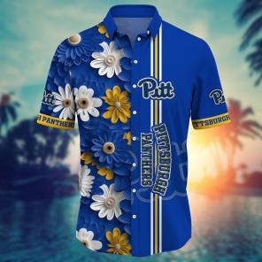 Pittsburgh Panthers NCAA Flower Hawaii Shirt For Fans Ver 6