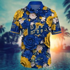 Pittsburgh Panthers NCAA Flower Hawaii Shirt For Fans Ver 8
