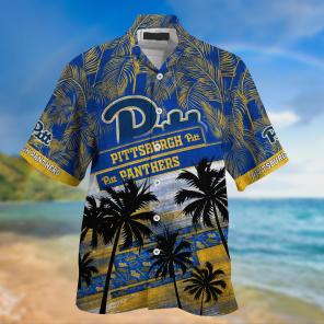 Pittsburgh Panthers NCAA Palm Tree Pattern Hawaii Shirt For Sports Fans