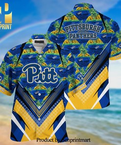Pittsburgh Panthers Summer Hawaiian Shirt And Shorts - Perfect Outfit for Game Day or Any Day