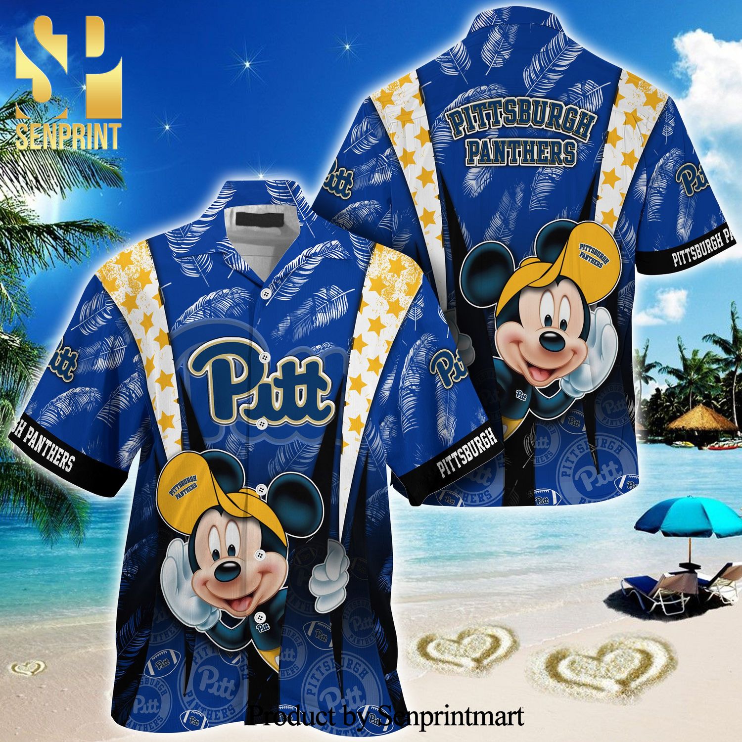 Pittsburgh Panthers Summer Hawaiian Shirt For Your Loved Ones This Season - Perfect Gift for Panthers Fans