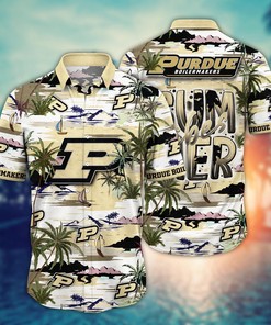 Purdue Boilermakers NCAA Flower Hawaii Shirt For Fans Ver 10