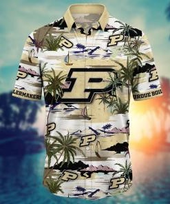 Purdue Boilermakers NCAA Flower Hawaii Shirt For Fans Ver 10