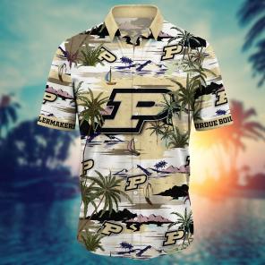 Purdue Boilermakers NCAA Flower Hawaii Shirt For Fans Ver 10