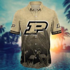 Purdue Boilermakers NCAA Flower Hawaii Shirt For Fans Ver 11