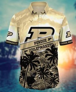 Purdue Boilermakers NCAA Flower Hawaii Shirt For Fans Ver 13