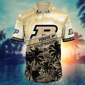 Purdue Boilermakers NCAA Flower Hawaii Shirt For Fans Ver 13