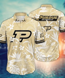 Purdue Boilermakers NCAA Flower Hawaii Shirt For Fans Ver 16
