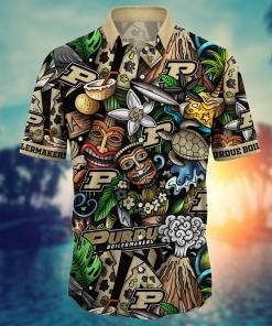 Purdue Boilermakers NCAA Flower Hawaii Shirt For Fans Ver 19