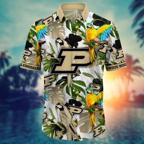 Purdue Boilermakers NCAA Flower Hawaii Shirt For Fans Ver 2