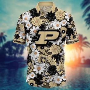 Purdue Boilermakers NCAA Flower Hawaii Shirt For Fans Ver 21
