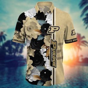 Purdue Boilermakers NCAA Flower Hawaii Shirt For Fans Ver 23