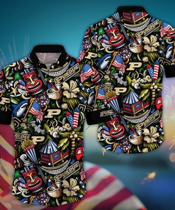 Purdue Boilermakers NCAA Flower Hawaii Shirt For Fans Ver 24