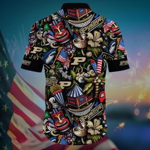 Purdue Boilermakers NCAA Flower Hawaii Shirt For Fans Ver 24