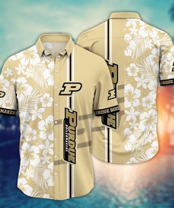 Purdue Boilermakers NCAA Flower Hawaii Shirt For Fans Ver 25