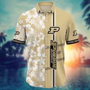 Purdue Boilermakers NCAA Flower Hawaii Shirt For Fans Ver 25
