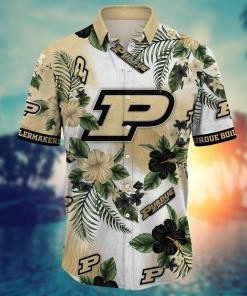 Purdue Boilermakers NCAA Flower Hawaii Shirt For Fans Ver 27