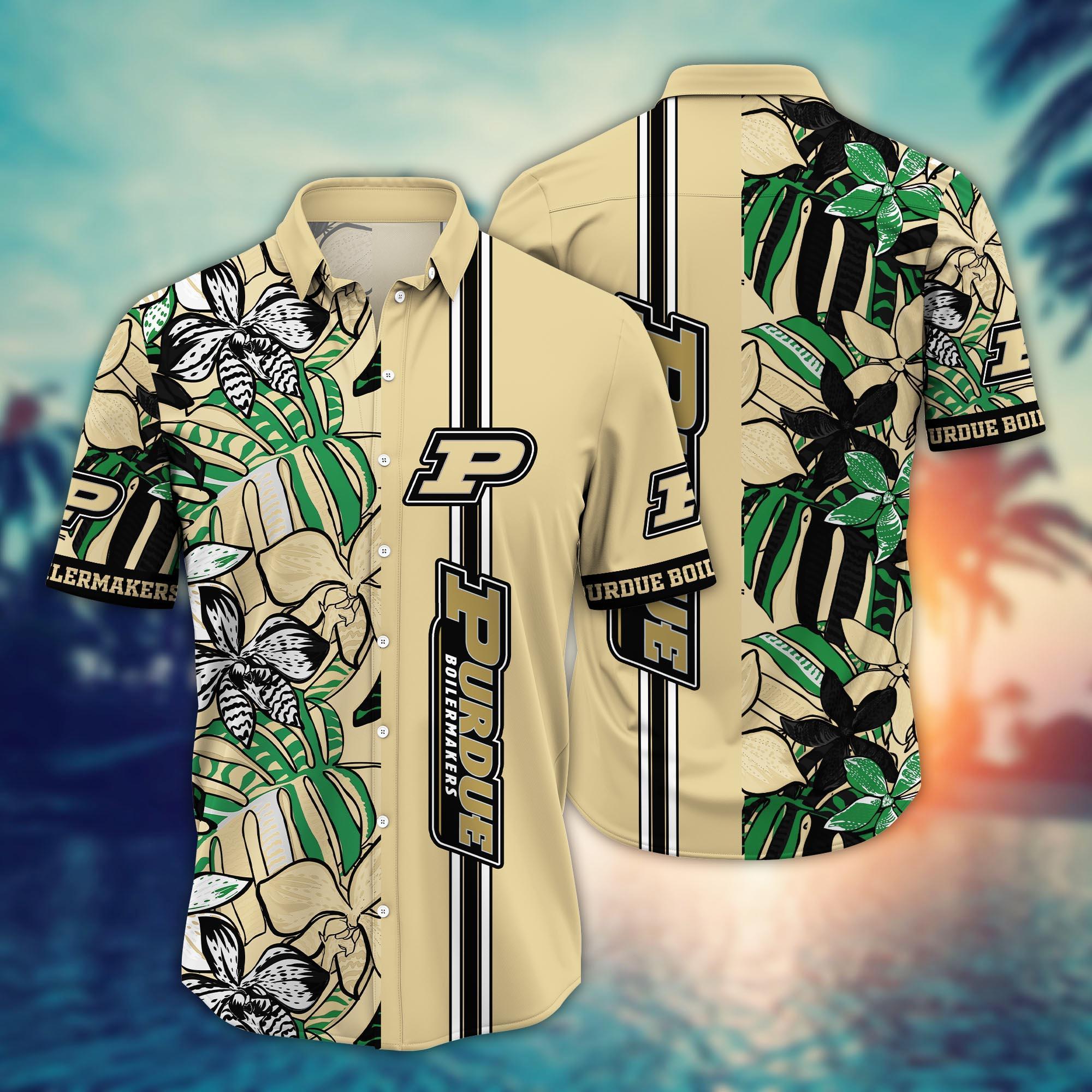 Purdue Boilermakers NCAA Flower Hawaii Shirt For Fans Ver 33
