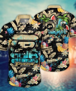 Purdue Boilermakers NCAA Flower Hawaii Shirt For Fans Ver 34