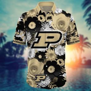 Purdue Boilermakers NCAA Flower Hawaii Shirt For Fans Ver 35