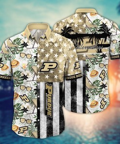 Purdue Boilermakers NCAA Flower Hawaii Shirt For Fans Ver 7
