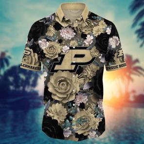 Purdue Boilermakers NCAA Flower Hawaii Shirt For Fans Ver 8