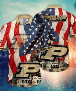 Purdue Boilermakers NCAA Flower Hawaii Shirt For Fans Ver 9