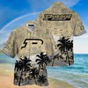 Purdue Boilermakers NCAA Palm Tree Pattern Hawaii Shirt For Sports Fans