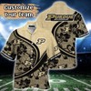 Purdue Boilermakers NCAA US Flag Flower Hawaii Shirt For Fans
