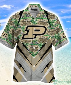 Purdue Boilermakers Summer Hawaiian Shirt and Short for NCAA Fans