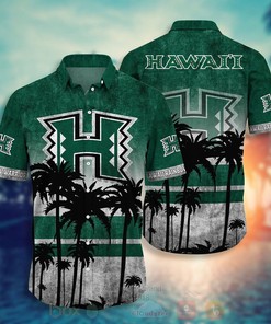 Regular Fit NCAA Hawaii Rainbow Warriors Football Hawaiian Shirt and Shorts - Perfect for Fans