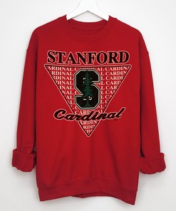 Retro Stanford Cardinal T-shirt - 80s Single Stitch Design