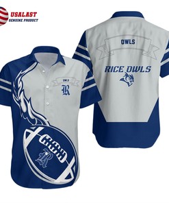 Rice Owls Genuine NCAA Hawaiian Shirt Perfect for Summer